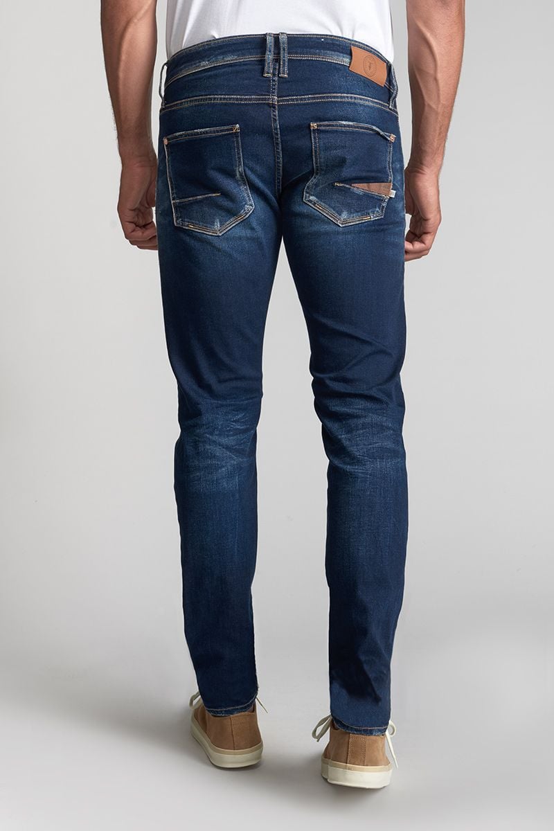 Le Temps Des Cerises Jeans 700/11 Adjusted Mun Destroy Bleu N°1