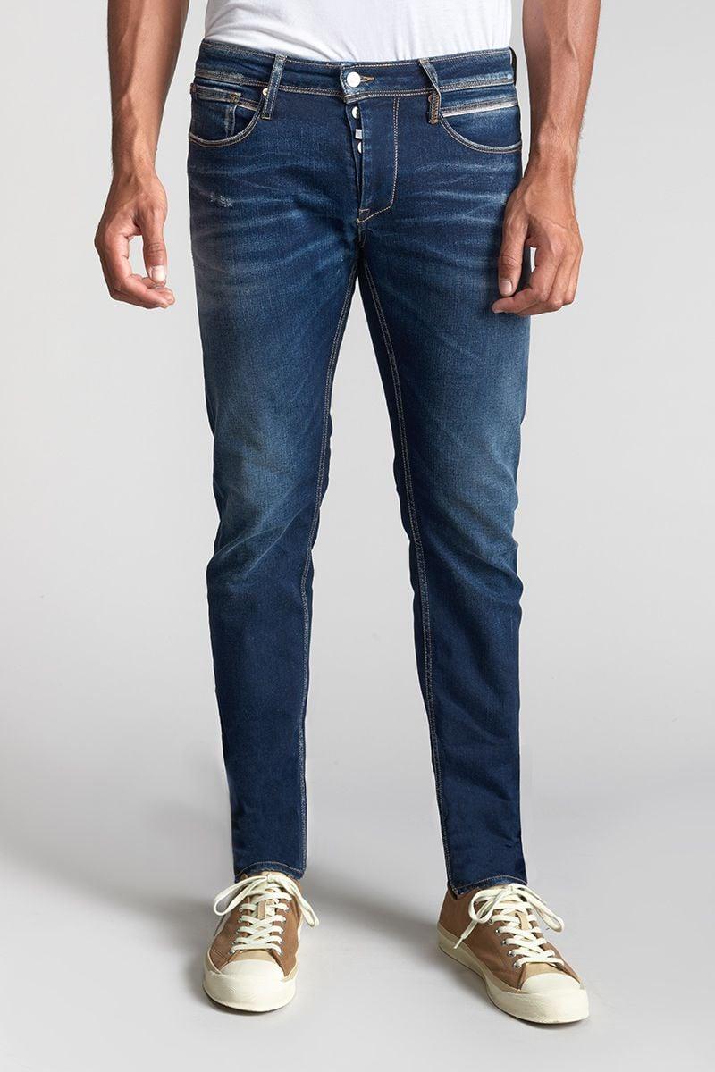 le temps des cerises Jeans 700/11 adjusted Mun destroy bleu N°1