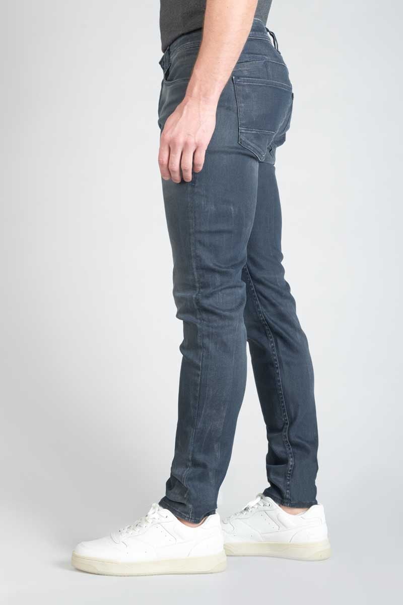 Le Temps Des Cerises Jeans 700/11 Adjusted Musset Enduit Bleu-noir N°3
