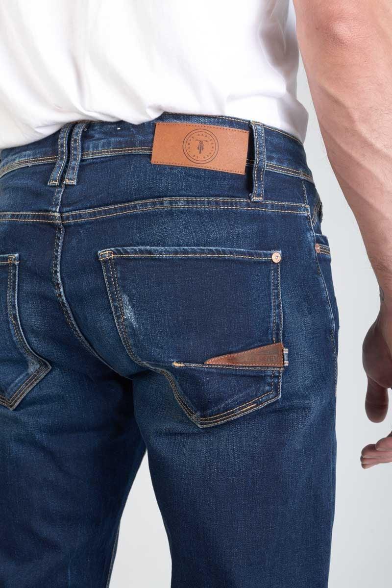 Le Temps Des Cerises Jeans 700/11 Adjusted Nicolay Destroy Bleu N°1