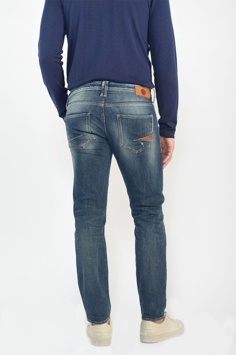 Le Temps Des Cerises Jeans 700/11 Adjusted Niko Destroy Vintage Bleu N°2