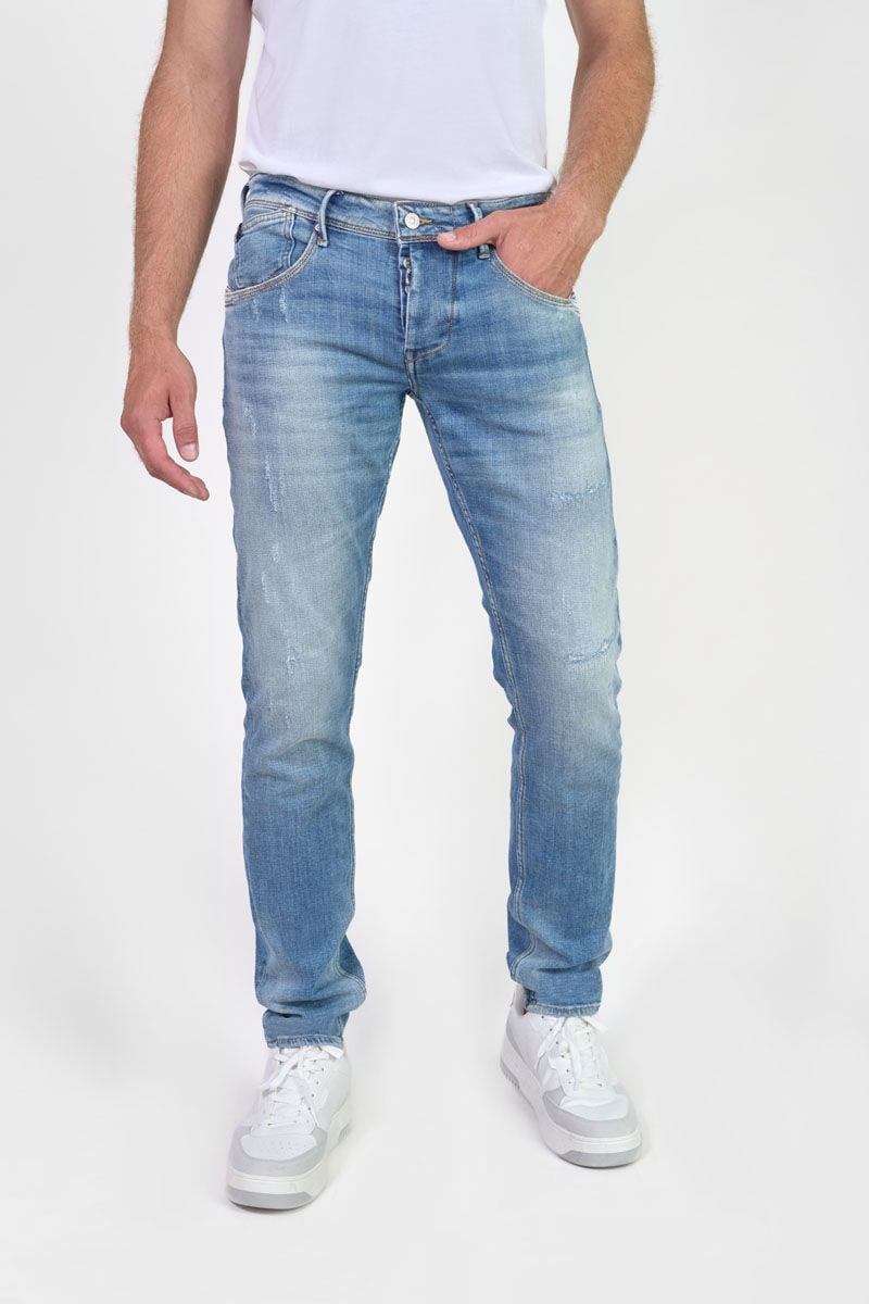 le temps des cerises Jeans 700/11 adjusted Sernine destroy bleu N°4