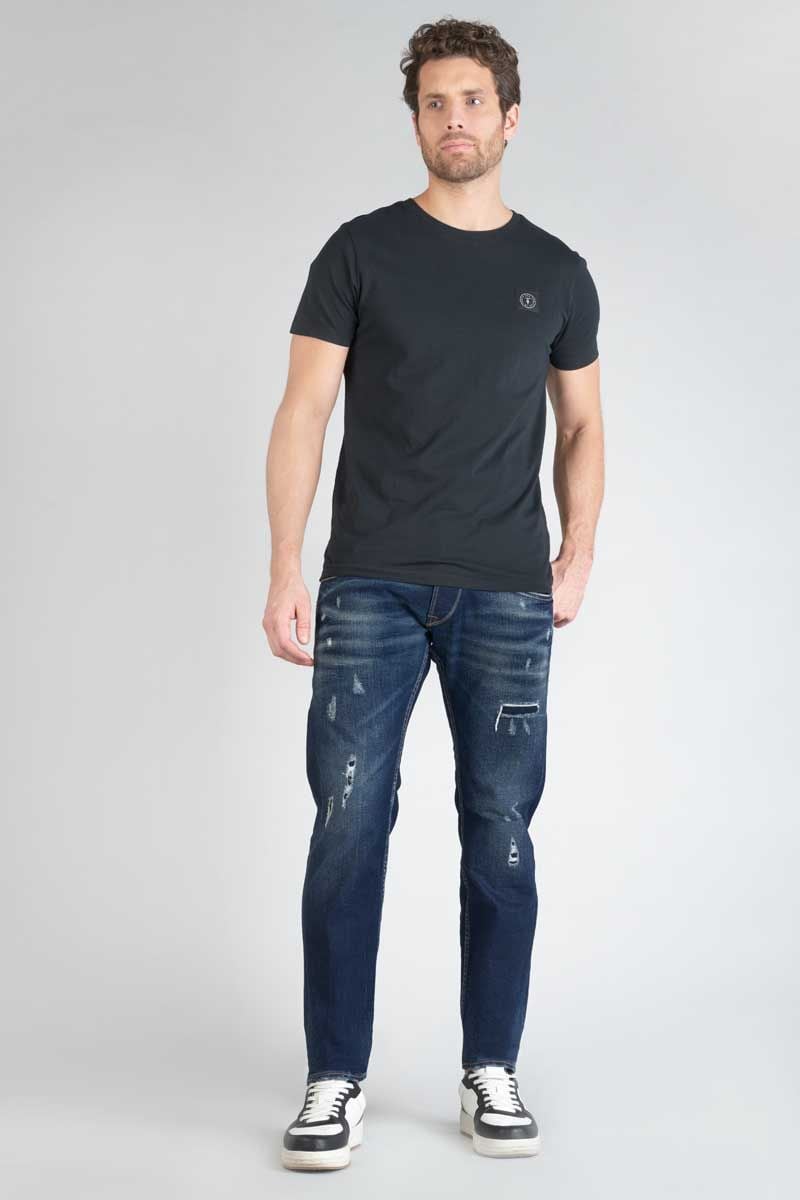 le temps des cerises Jeans 700/11 adjusted Skip destroy vintage bleu N°2