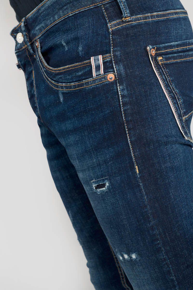 Le Temps Des Cerises Jeans 700/11 Adjusted Tiago Destroy Bleu N°1