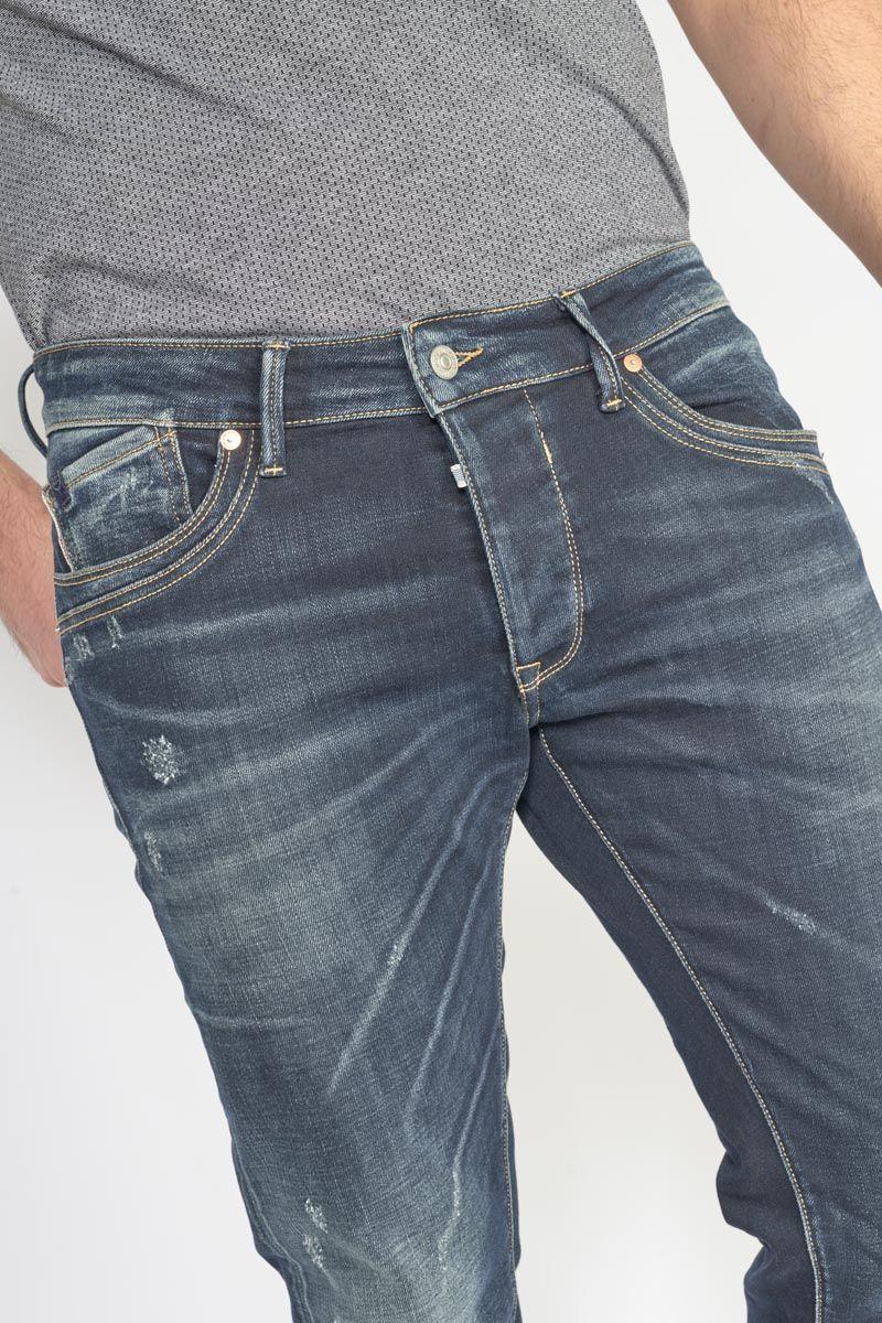 Le Temps Des Cerises Jeans 700/11 Adjusted Yarol Destroy Bleu-noir N°2