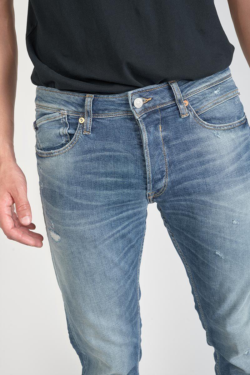 Le Temps Des Cerises Jeans 700/17 Relax Basic Destroy Bleu N°3