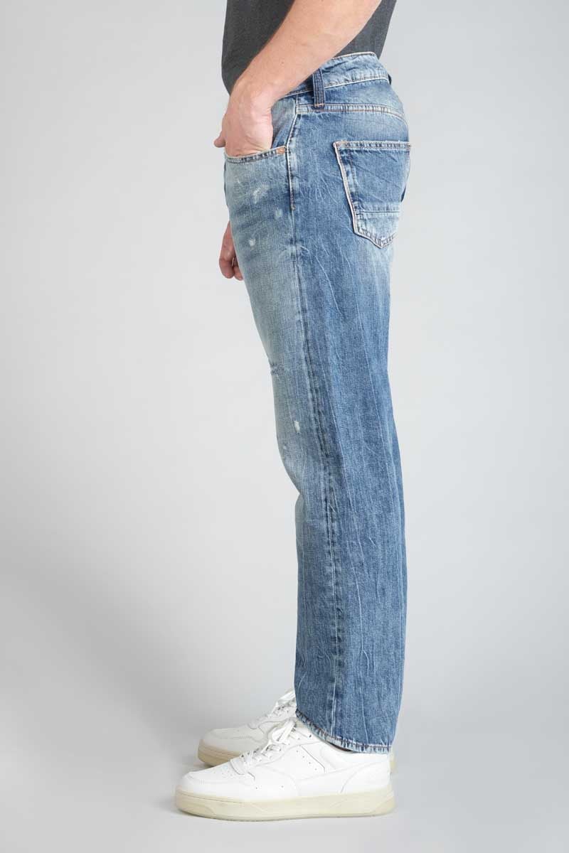Le Temps Des Cerises Jeans 700/20 Regular Vintage Destroy Bleu N°4