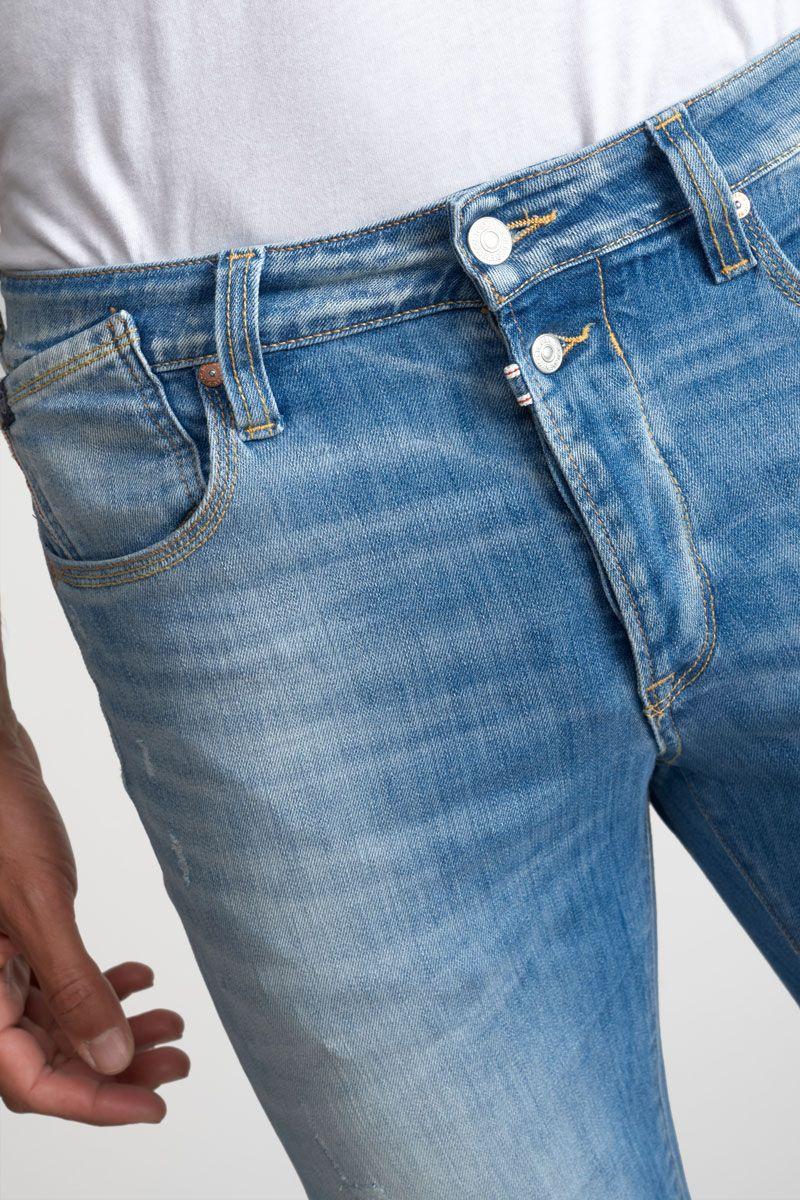 Le Temps Des Cerises Jeans 700/22 Regular Light Denim Cabara Destroy Bleu N°4