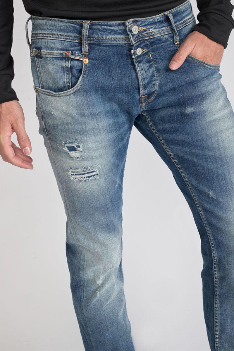 Le Temps Des Cerises Jeans 800/12 Regular Bellarys Destroy Vintage Bleu N°3
