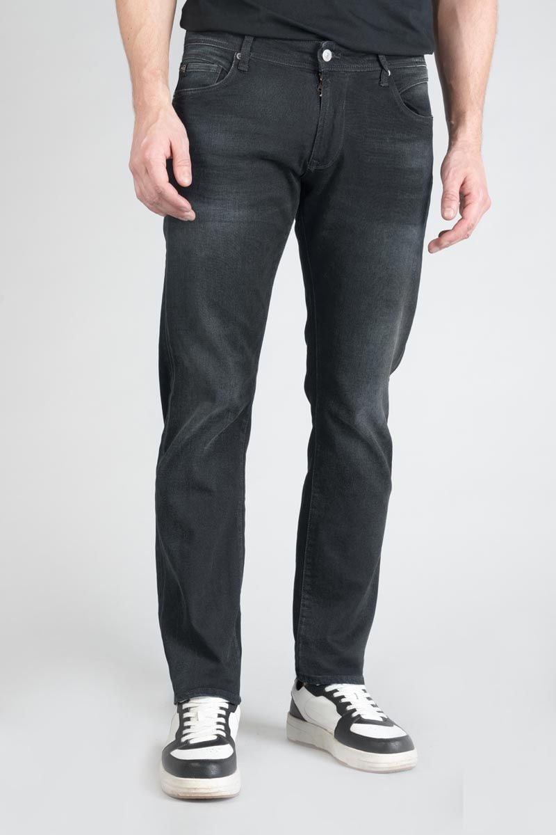 le temps des cerises Jeans 800/12 regular Jugando bleu-noir N°2
