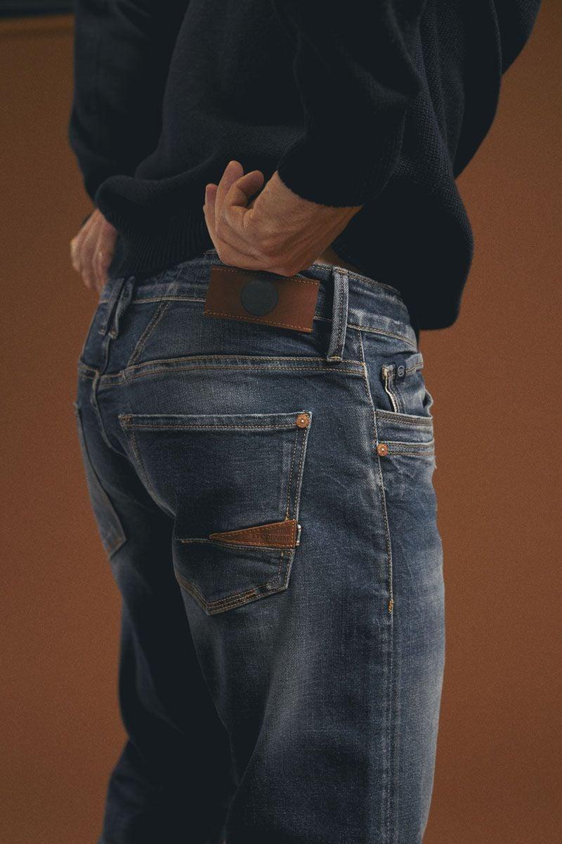 Le Temps Des Cerises Jeans 800/12 Regular Millon Destroy Bleu N°2