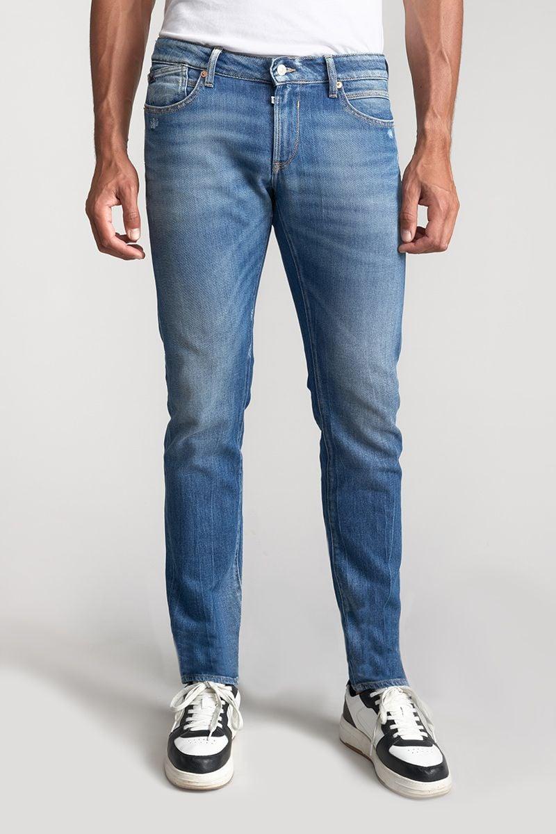 le temps des cerises Jeans 800/12 regular Pazy destroy bleu N°3