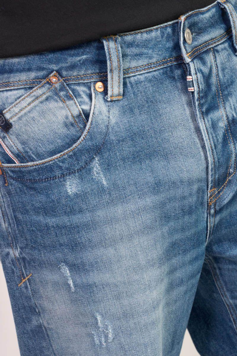 Le Temps Des Cerises Jeans 800/60 Loose Basic Destroy Bleu N°4