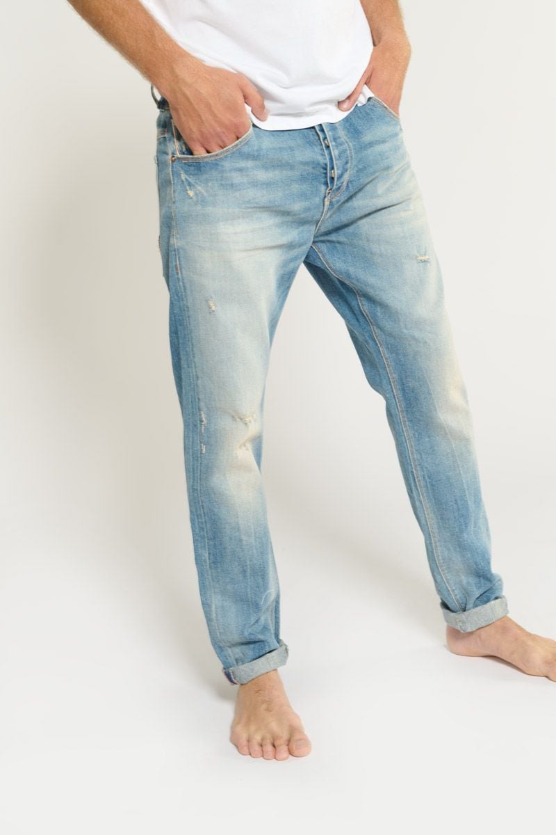 Le Temps Des Cerises Jeans 800/60 Loose Walters Destroy Bleu N°4