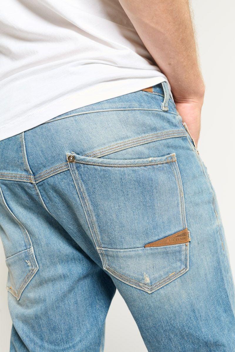 Le Temps Des Cerises Jeans 800/60 Loose Walters Destroy Bleu N°4