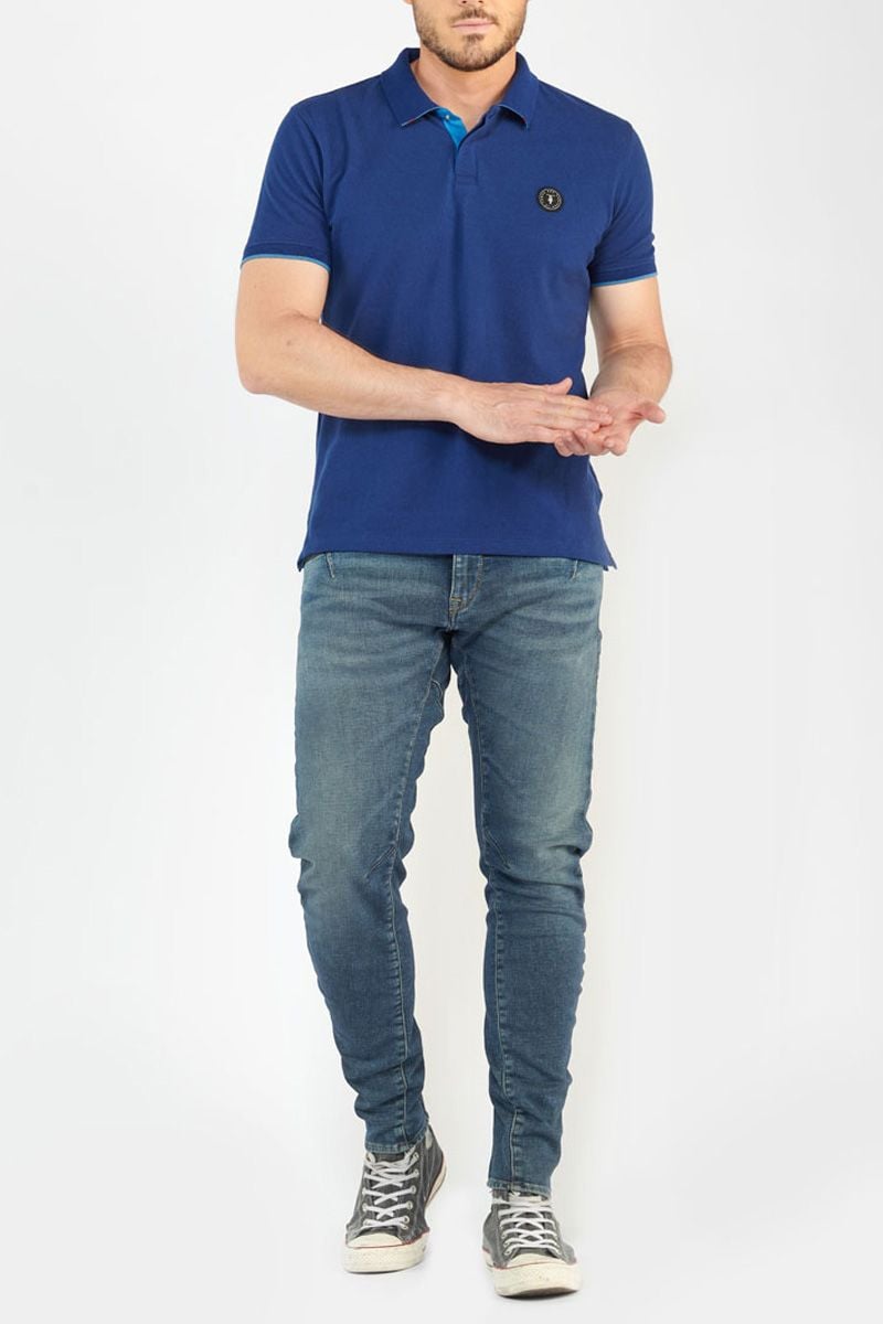 Le Temps Des Cerises Jeans 900/03 Jogg Tapered Arqué Bleu N°2