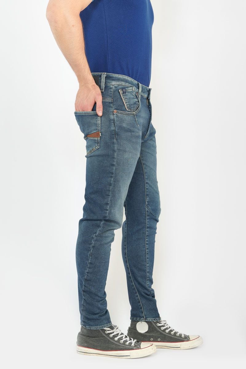 Le Temps Des Cerises Jeans 900/03 Jogg Tapered Arqué Bleu N°2