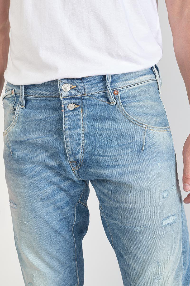 Le Temps Des Cerises Jeans 900/03 Tapered Arqué Alost Destroy Bleu N°4