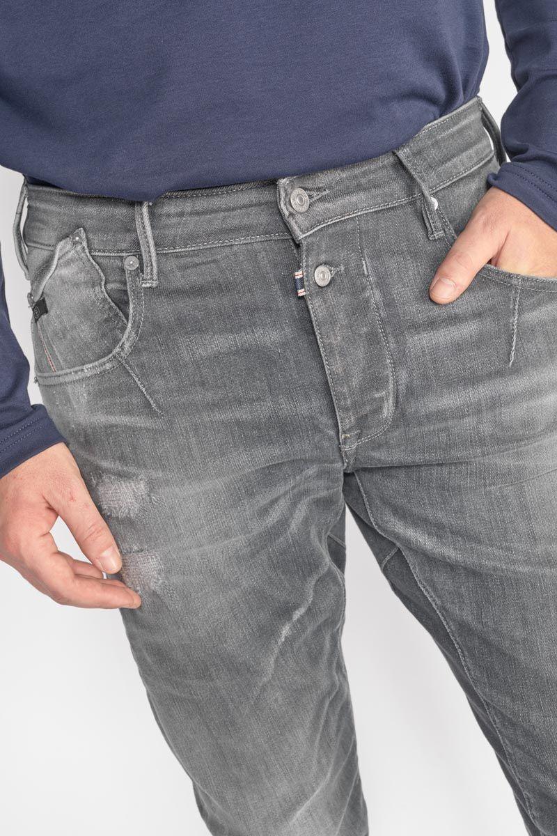 Le Temps Des Cerises Jeans 900/03 Tapered Arqué Alost Destroy Gris N°1