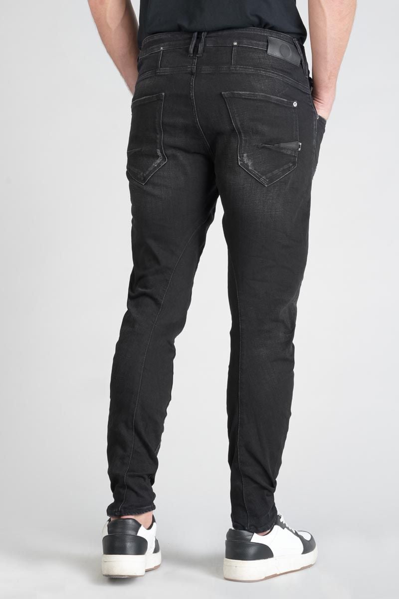 Le Temps Des Cerises Jeans 900/03 Tapered Arqué Alost Destroy Noir N°1