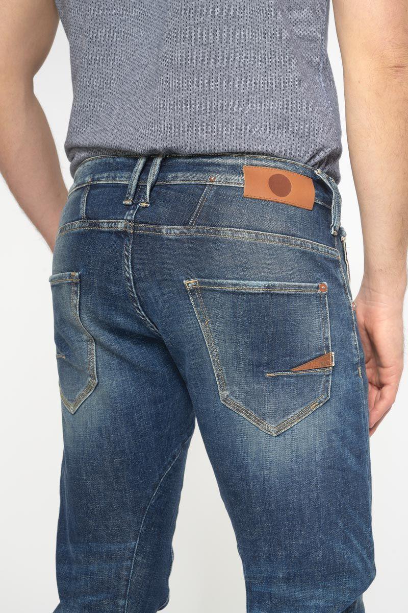 Le Temps Des Cerises Jeans 900/03 Tapered Arqué Alost Destroy Vintage Bleu N°2