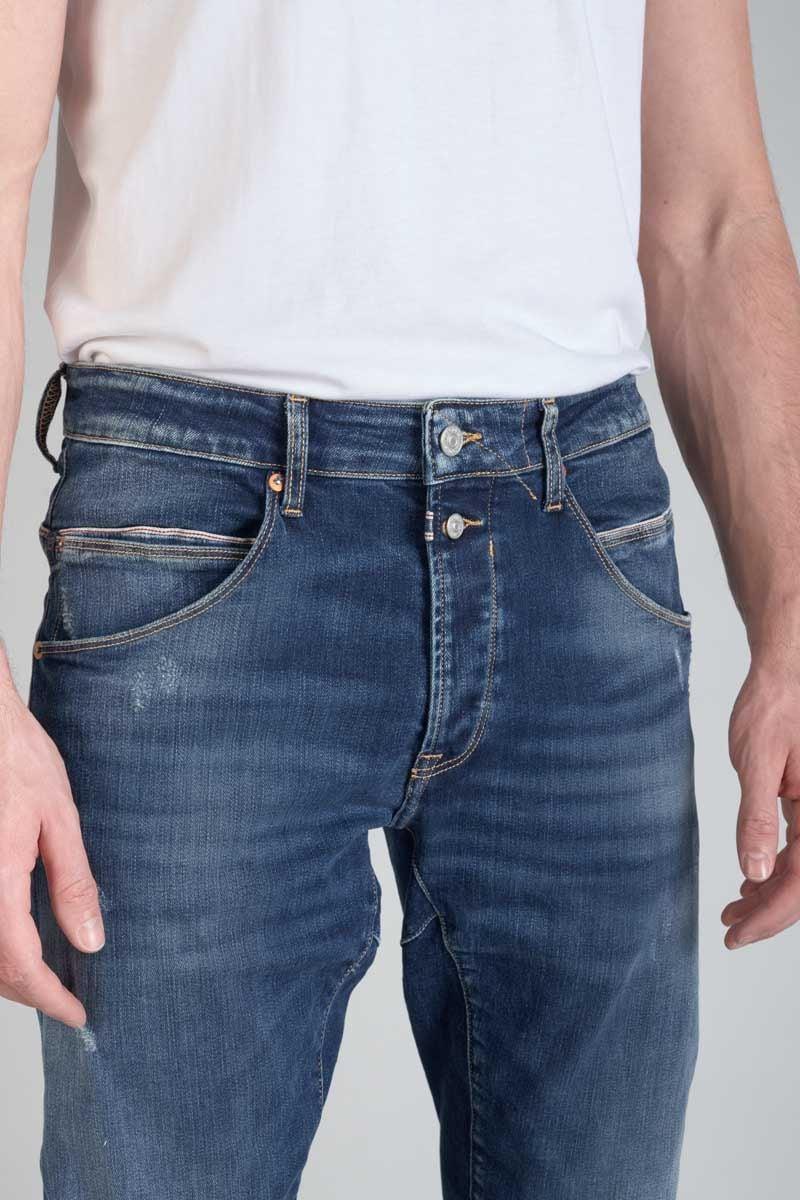 Le Temps Des Cerises Jeans 900/03 Tapered Arqué Auteuil Destroy Bleu N°3
