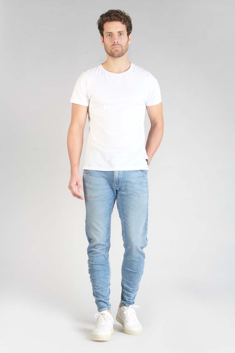 le temps des cerises Jeans 900/03 tapered arqué bleu N°4