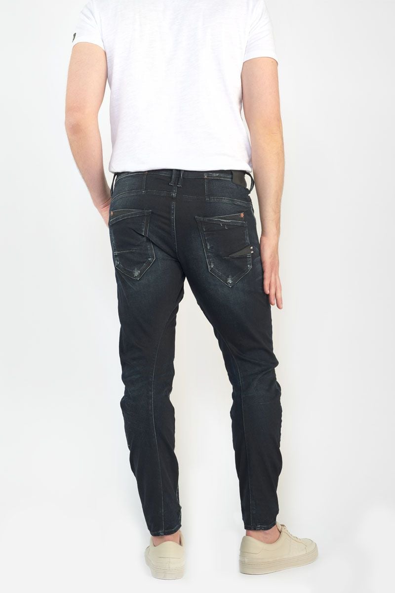 Le Temps Des Cerises Jeans 900/03 Tapered Arqué Dalvik Destroy Bleu-noir N°1
