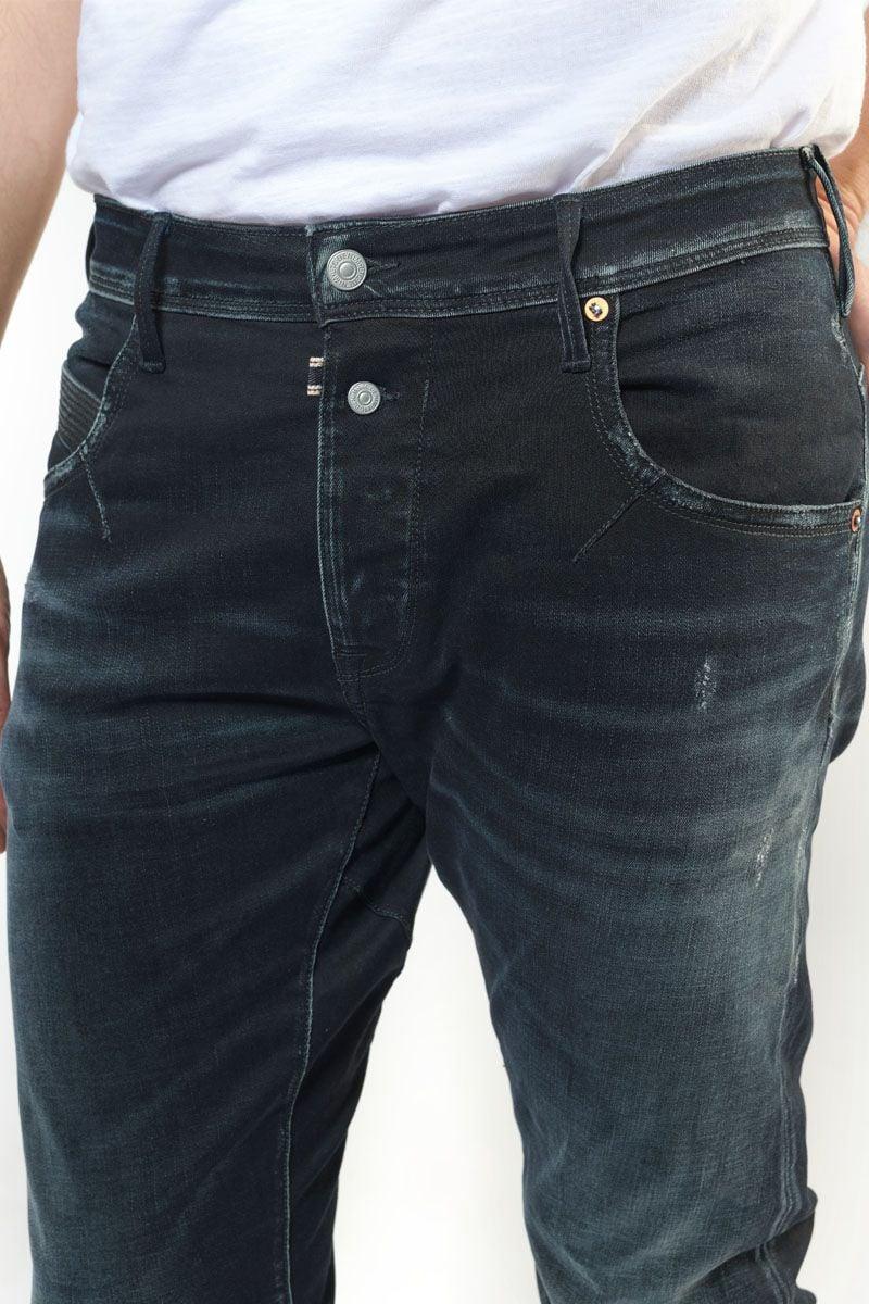 Le Temps Des Cerises Jeans 900/03 Tapered Arqué Dalvik Destroy Bleu-noir N°1