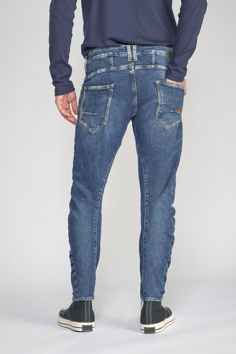 Le Temps Des Cerises Jeans 900/03 Tapered Arqué Destroy Bleu N°2