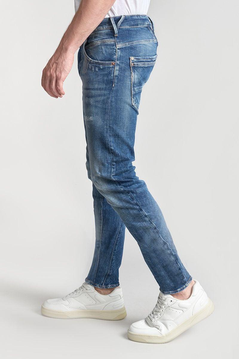 Le Temps Des Cerises Jeans 900/03 Tapered Arqué Locarn Destroy Bleu N°3