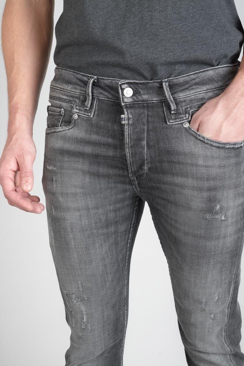 Le Temps Des Cerises Jeans 900/16 Tapered Odeon Destroy Gris N°2