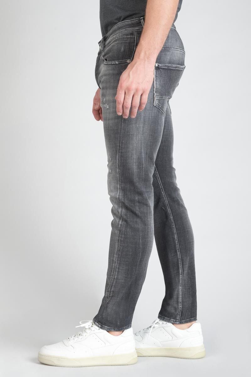 Le Temps Des Cerises Jeans 900/16 Tapered Odeon Destroy Gris N°2