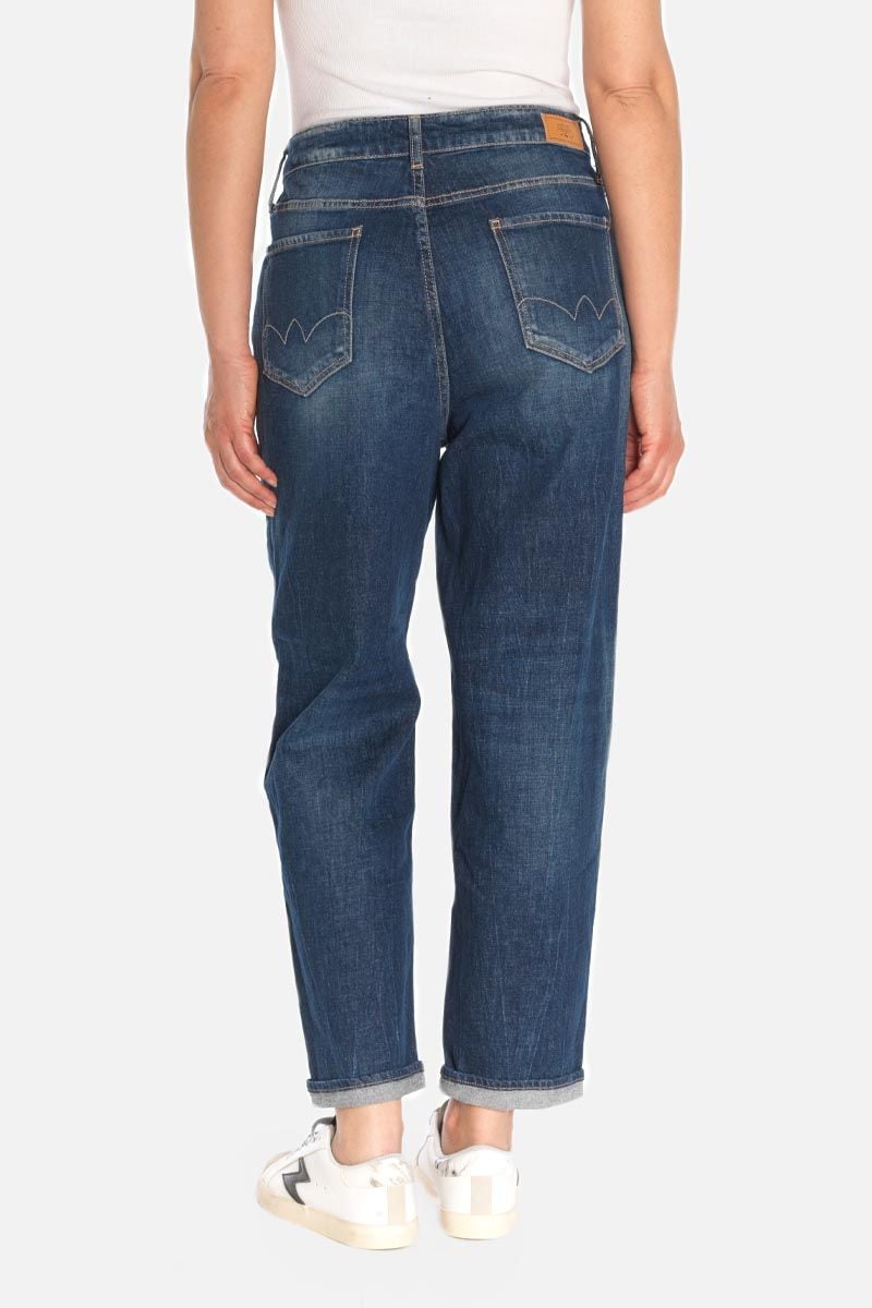 Le Temps Des Cerises Jeans Boyfit Cosy 7/8ème Bleu N°2
