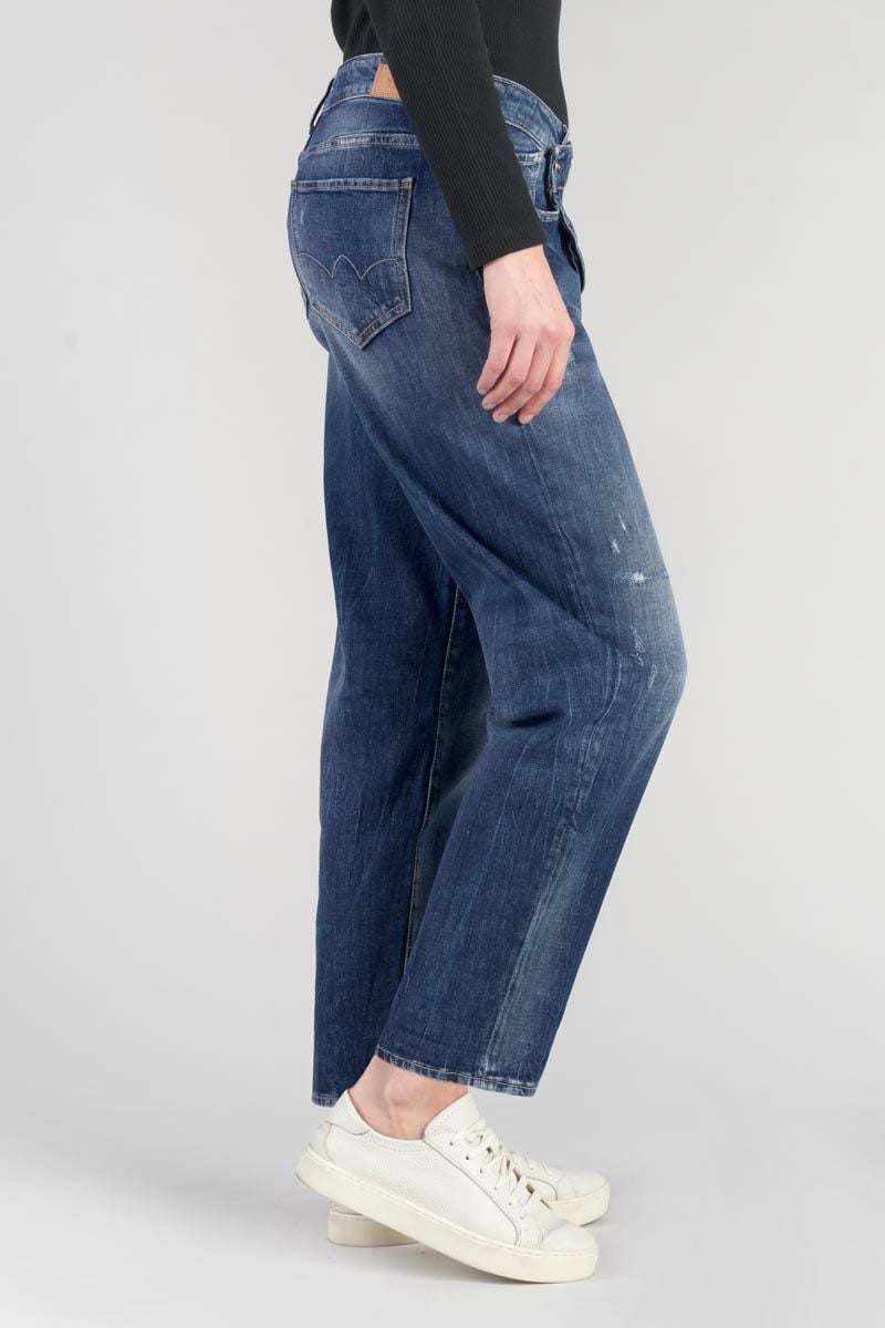 Le Temps Des Cerises Jeans Boyfit Cosy 7/8ème Destroy Bleu N°2