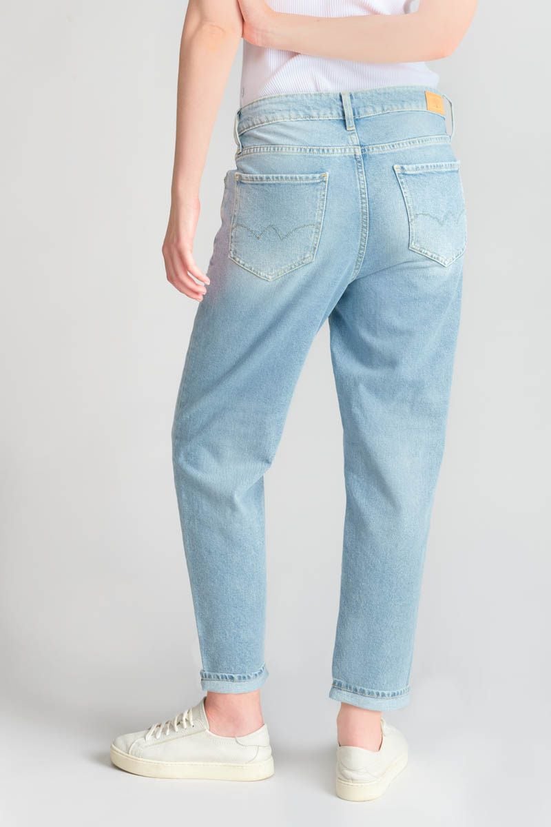Le Temps Des Cerises Jeans Boyfit Cosy 7/8ème Destroy Bleu N°5