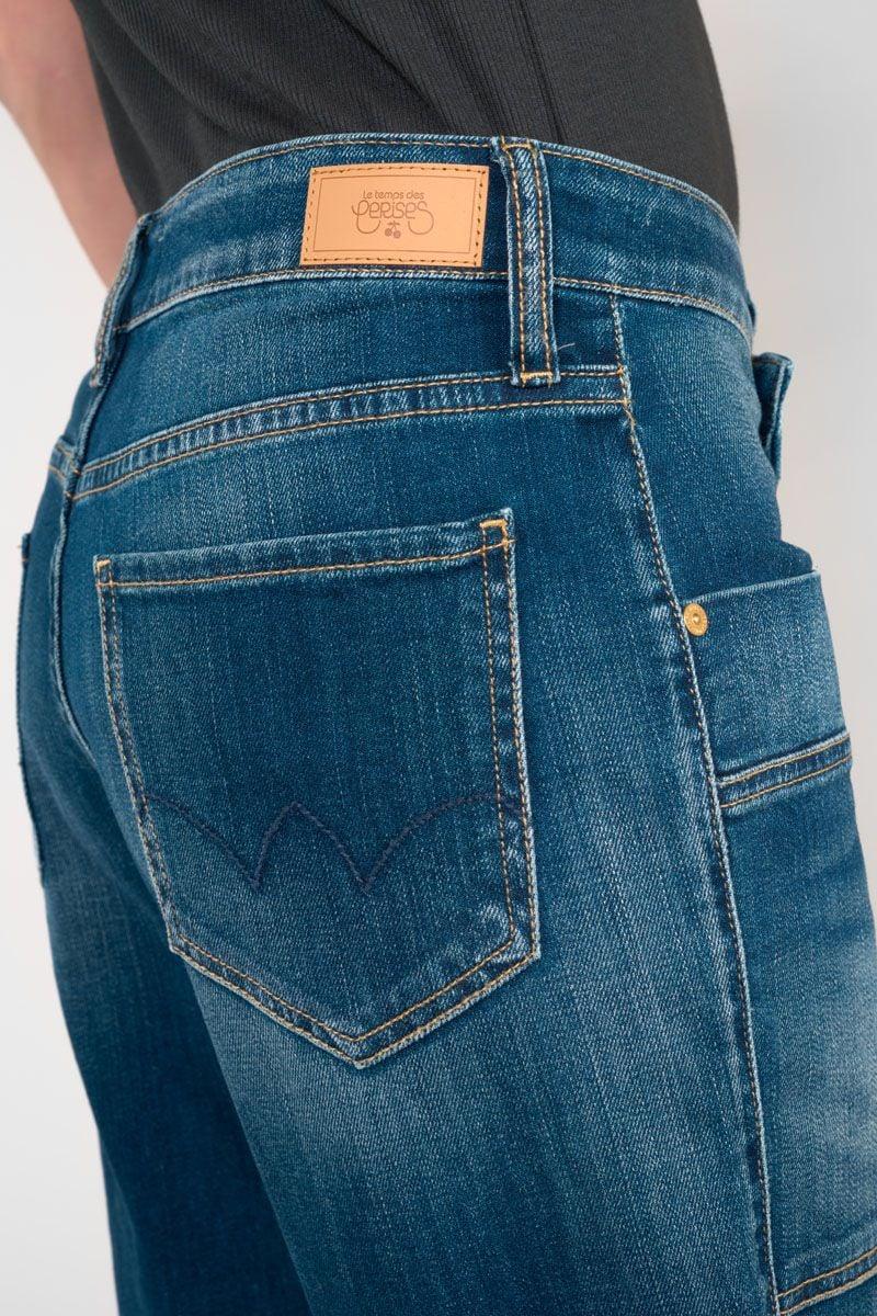 Le Temps Des Cerises Jeans Boyfit Cosy Pocket 7/8ème Bleu N°2