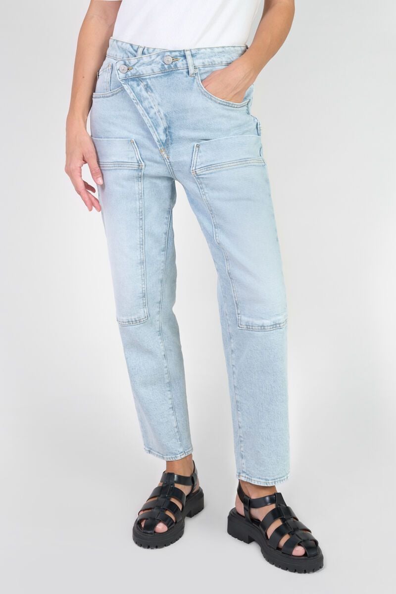 Le Temps Des Cerises Jeans Boyfit Cosy Pocket 7/8ème Bleu N°5