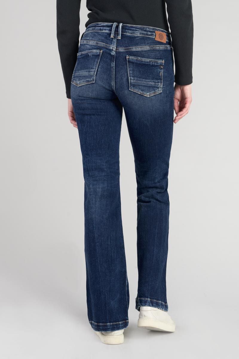 Le Temps Des Cerises Jeans Flare Foch Destroy Bleu N°2
