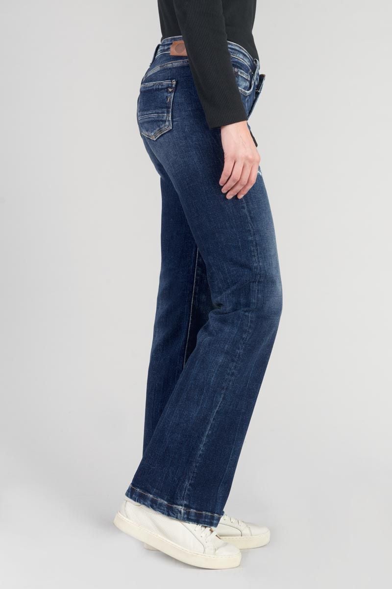 Le Temps Des Cerises Jeans Flare Foch Destroy Bleu N°2