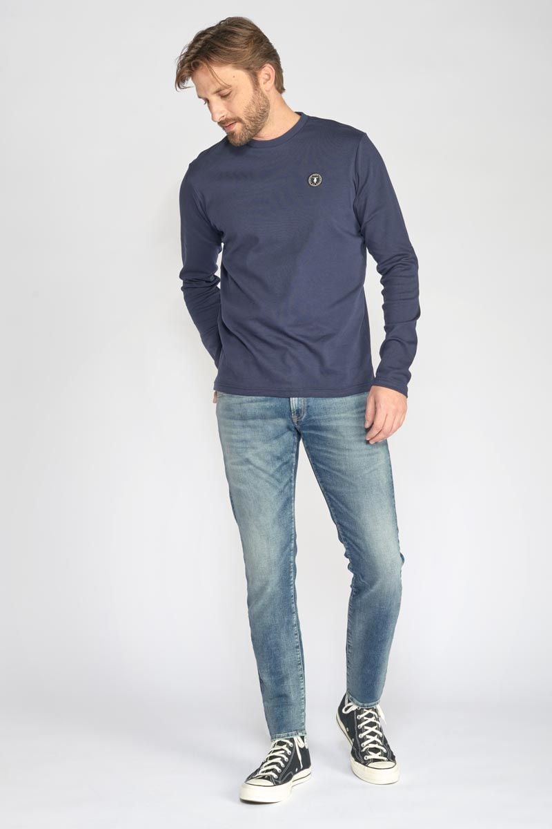 le temps des cerises Jeans jogg 700/11 adjusted vintage bleu N°4