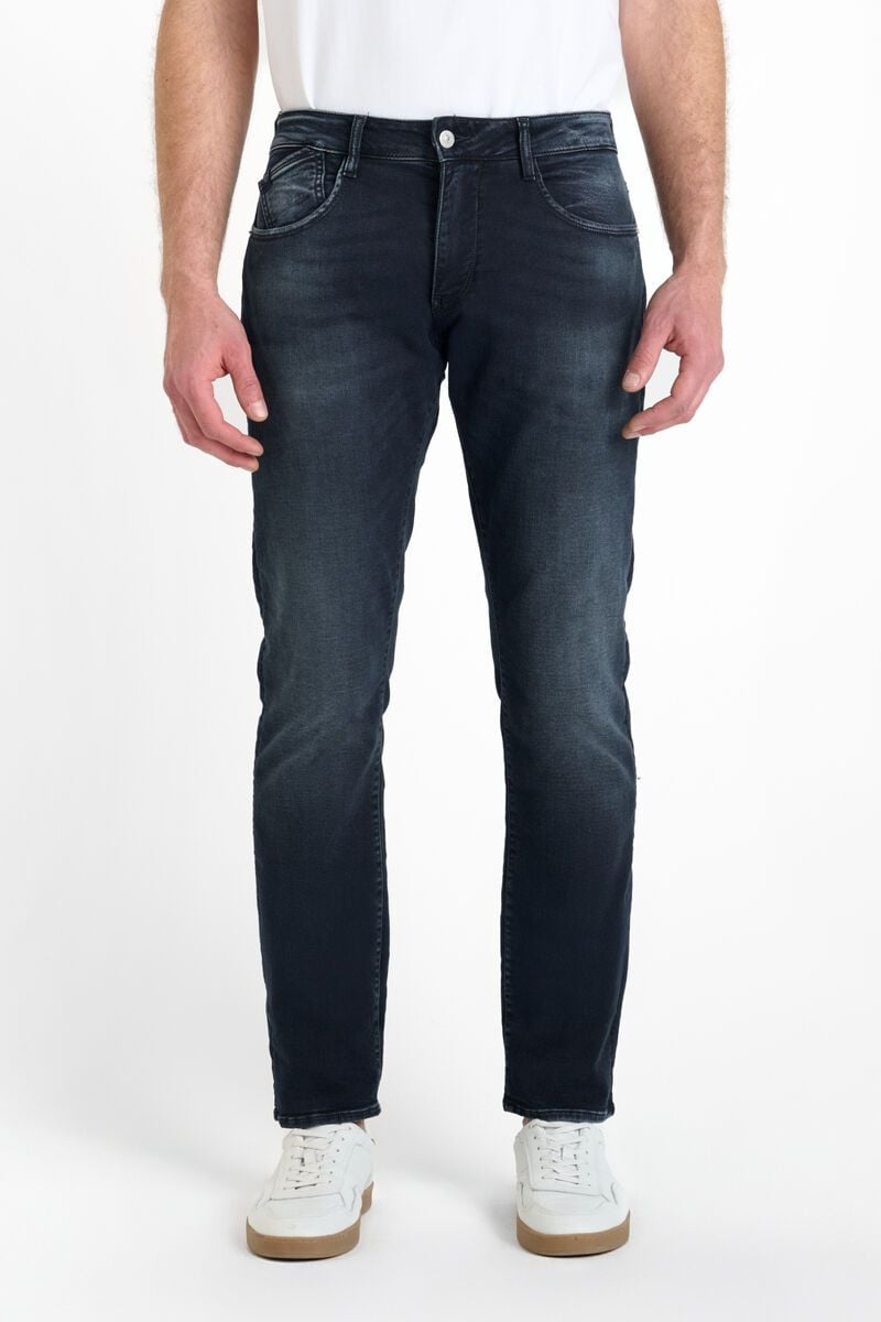 le temps des cerises Jeans jogg 800/12 regular bleu-noir N°1