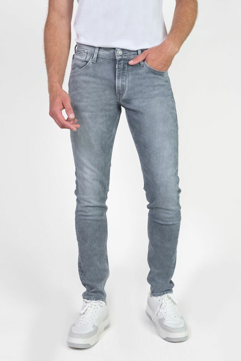le temps des cerises Jeans jogg 800/12 regular gris-bleu N°2