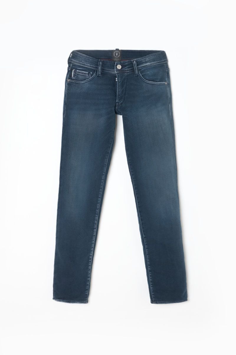 le temps des cerises Jeans jogg slim Maxou bleu-noir N°3