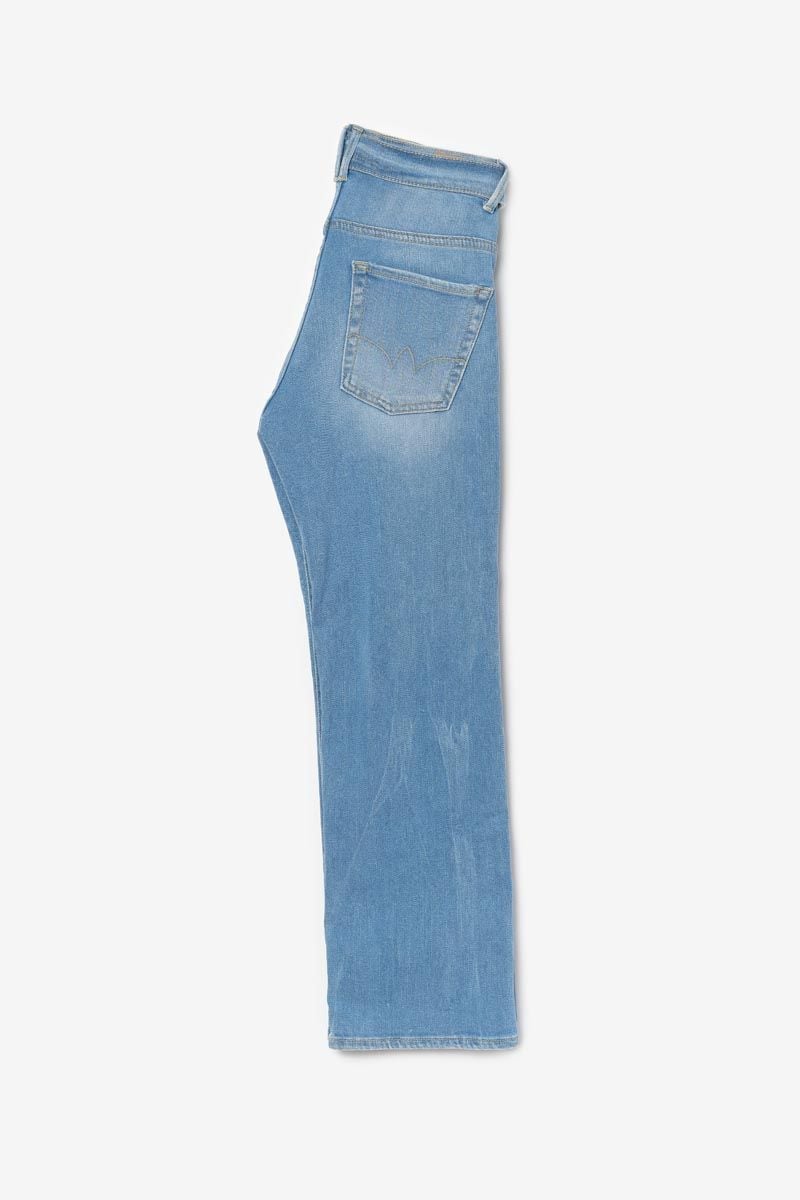 Le Temps Des Cerises Jeans Large Wave Taille Haute 7/8ème Vintage Bleu N°5