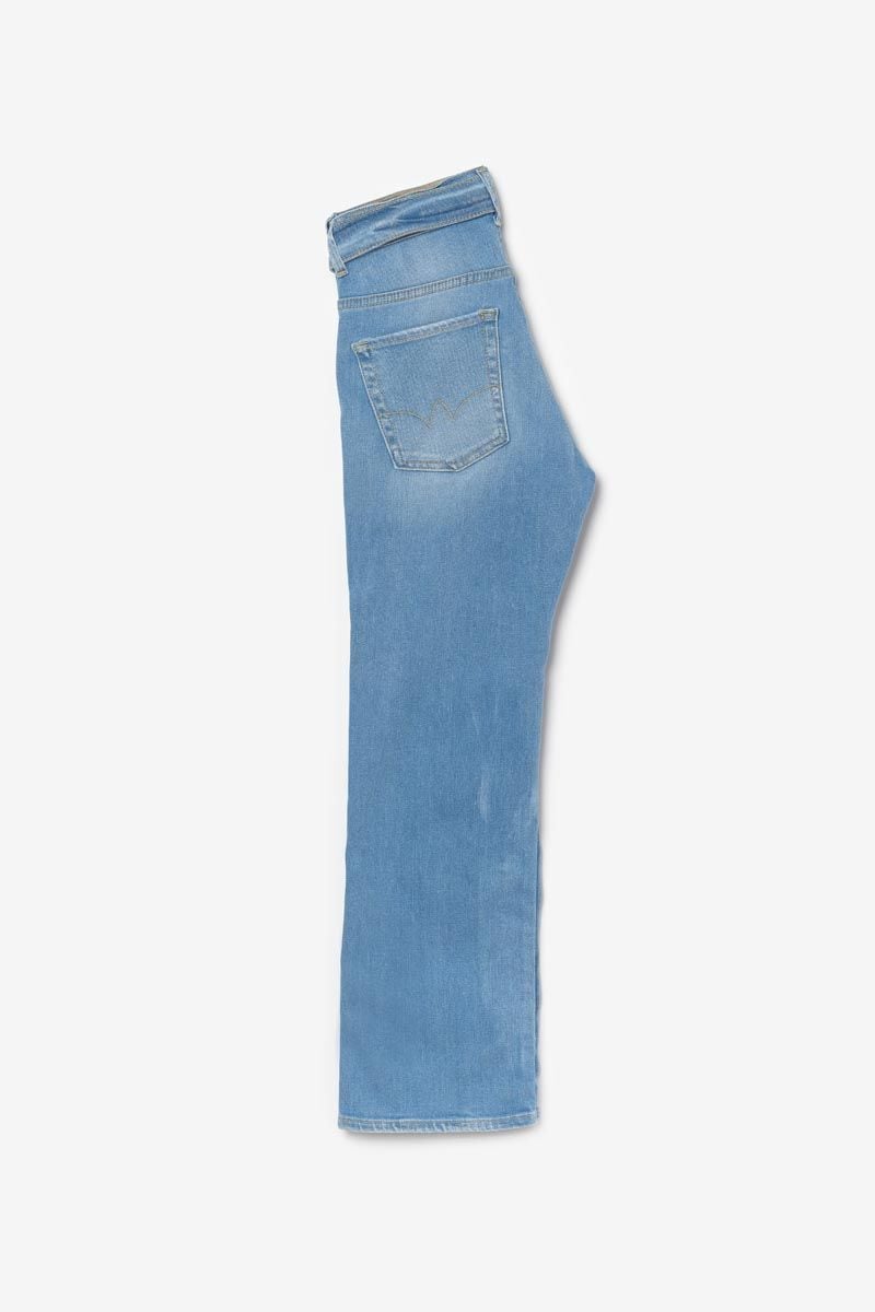 Le Temps Des Cerises Jeans Large Wave Taille Haute 7/8ème Vintage Bleu N°5