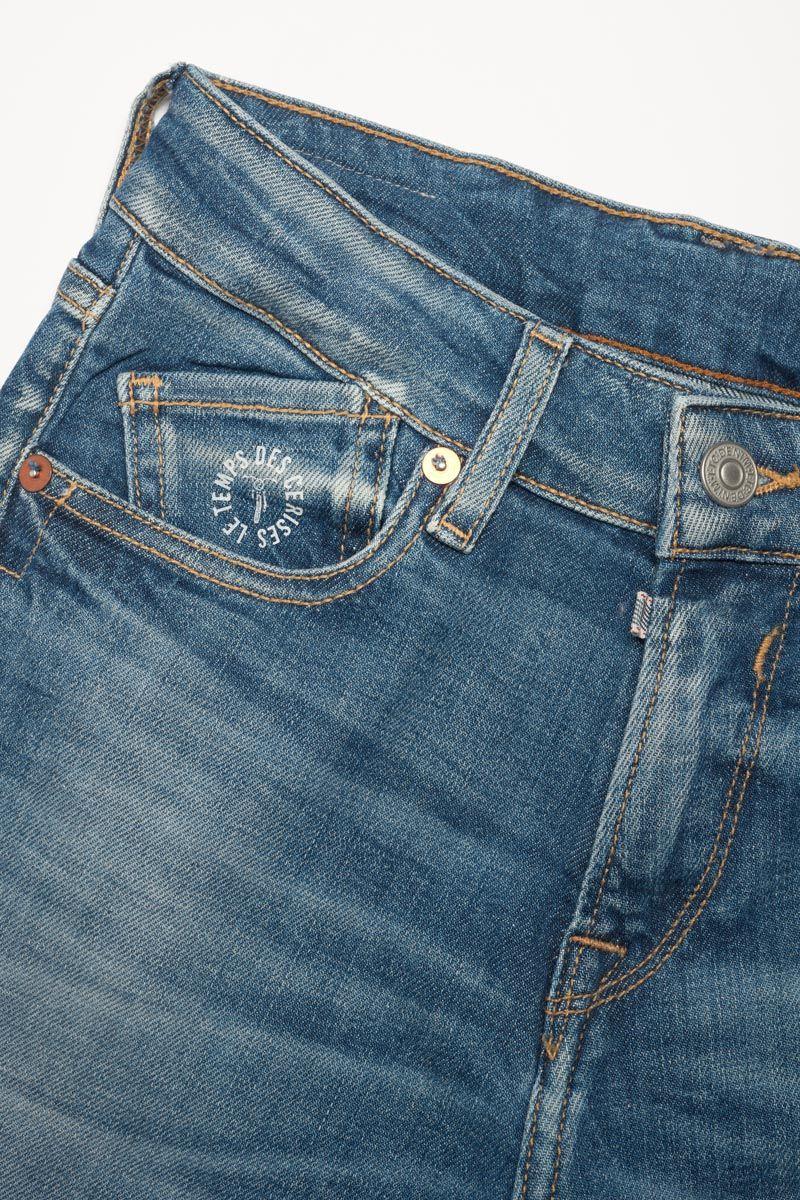 Le Temps Des Cerises Jeans Loose Arnau Vintage Bleu N°3