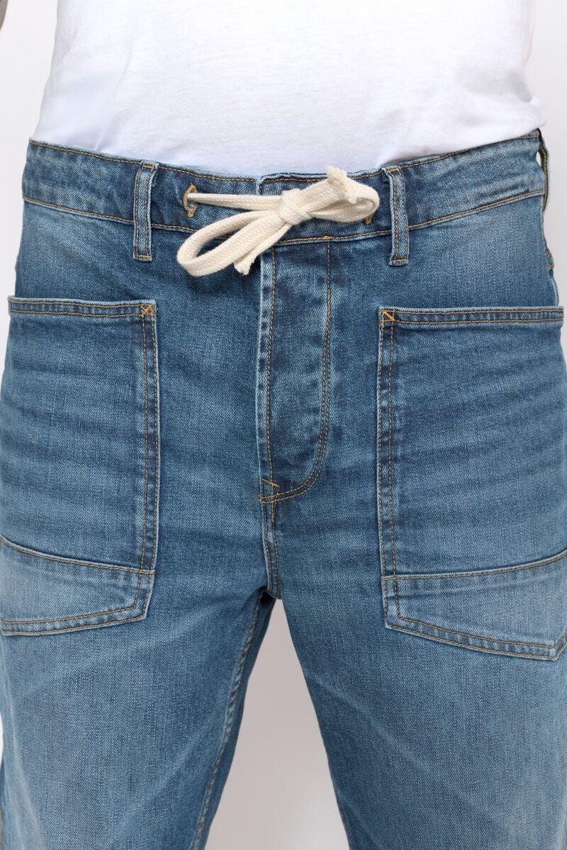 Le Temps Des Cerises Jeans Loose Hobo Work Bleu N°2