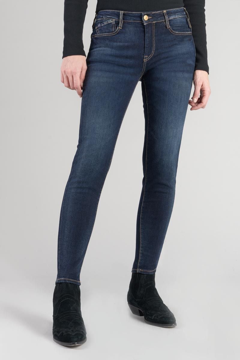 Le Temps Des Cerises Jeans Power Skinny 7/8ème Bleu N°1