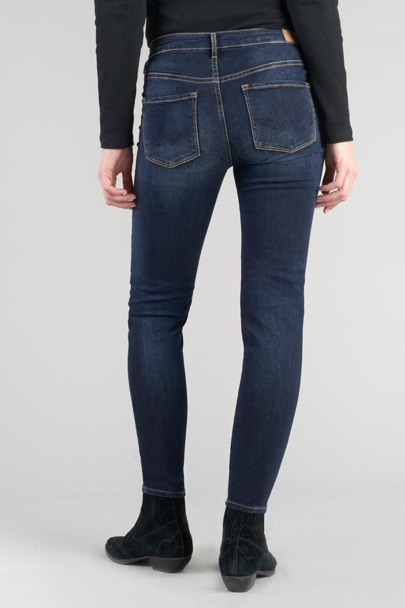 Le Temps Des Cerises Jeans Power Skinny 7/8ème Bleu N°1
